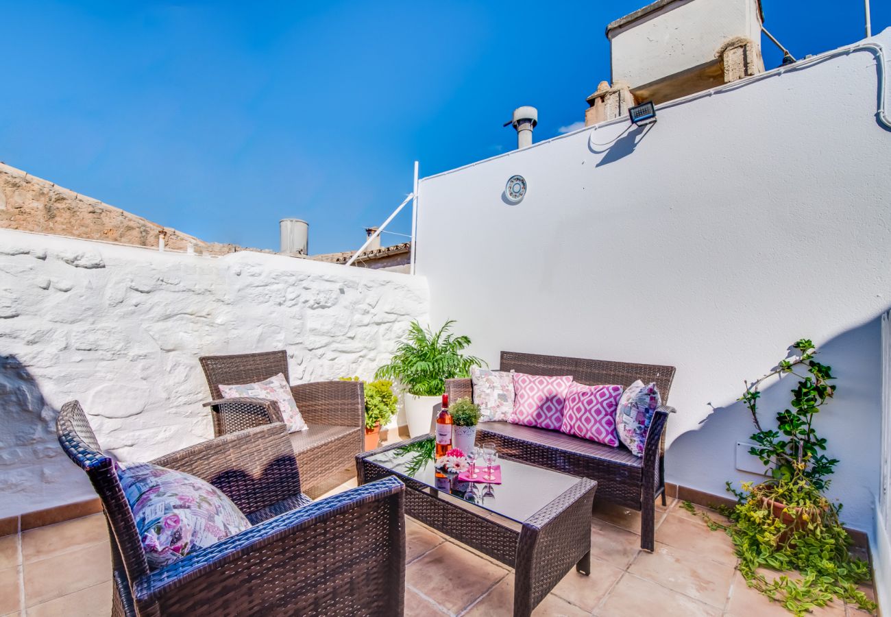 Maison avec terrasse dans le village d'Alcudia