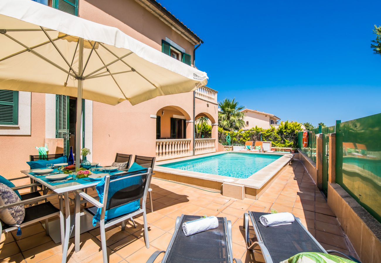 Maison à Alcudia - Maison Delicias avec piscine près de la plage à Alcudia