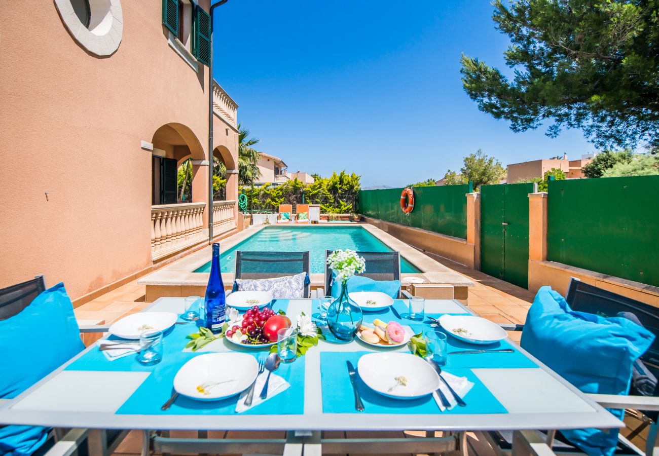 Maison à Alcudia - Maison Delicias avec piscine près de la plage à Alcudia