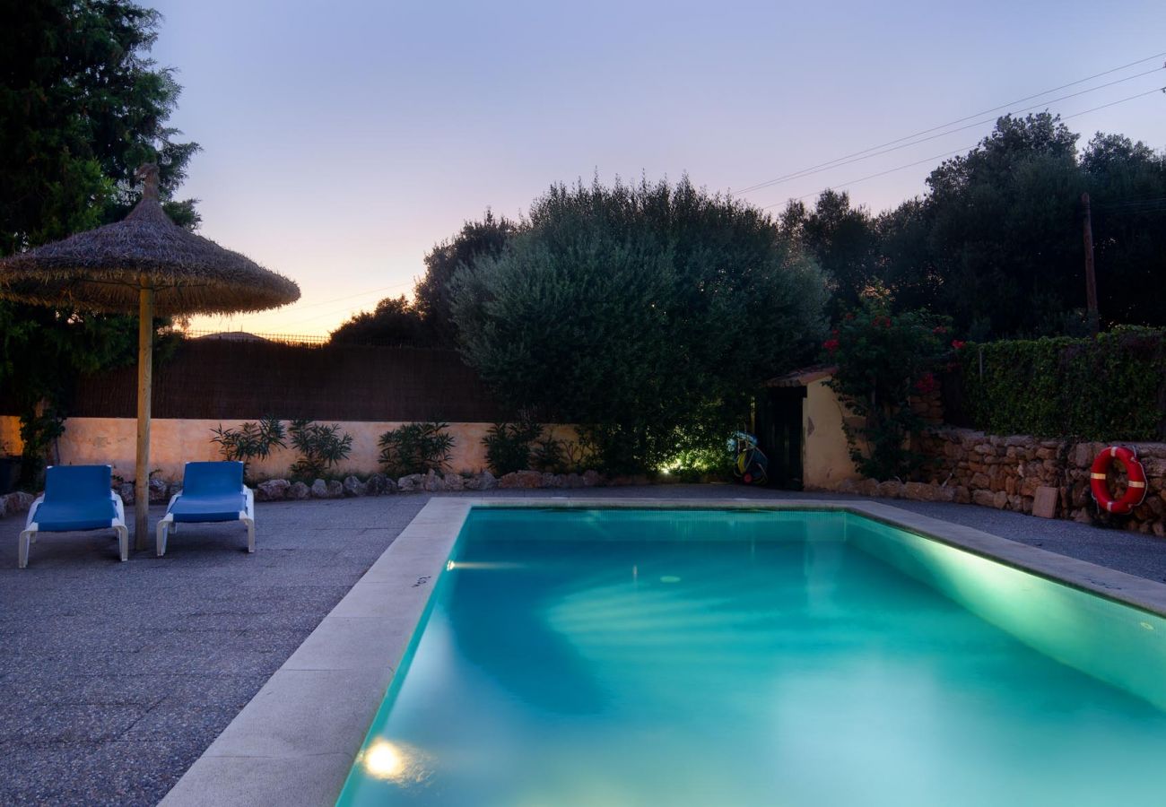 Maison à Alcudia - Maison de pierres Es Pujolet avec piscine à Alcudia