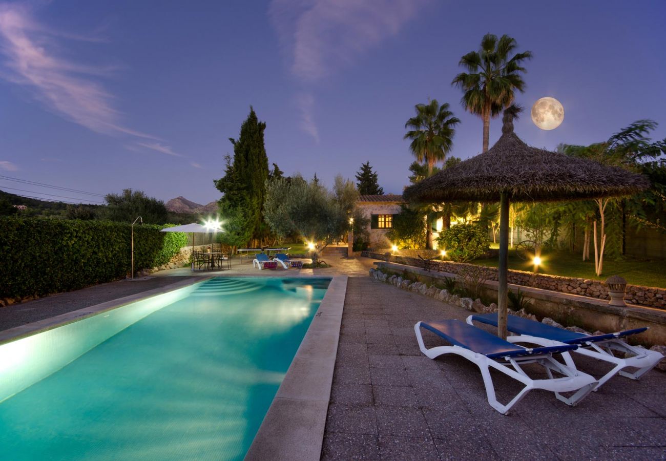 Maison à Alcudia - Maison de pierres Es Pujolet avec piscine à Alcudia