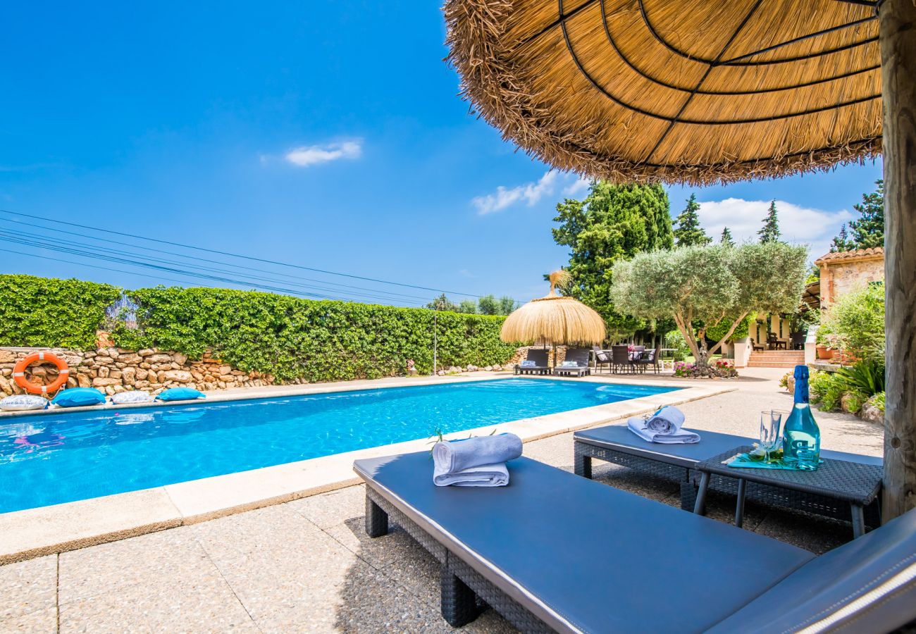 Maison à Alcudia - Maison de pierres Es Pujolet avec piscine à Alcudia