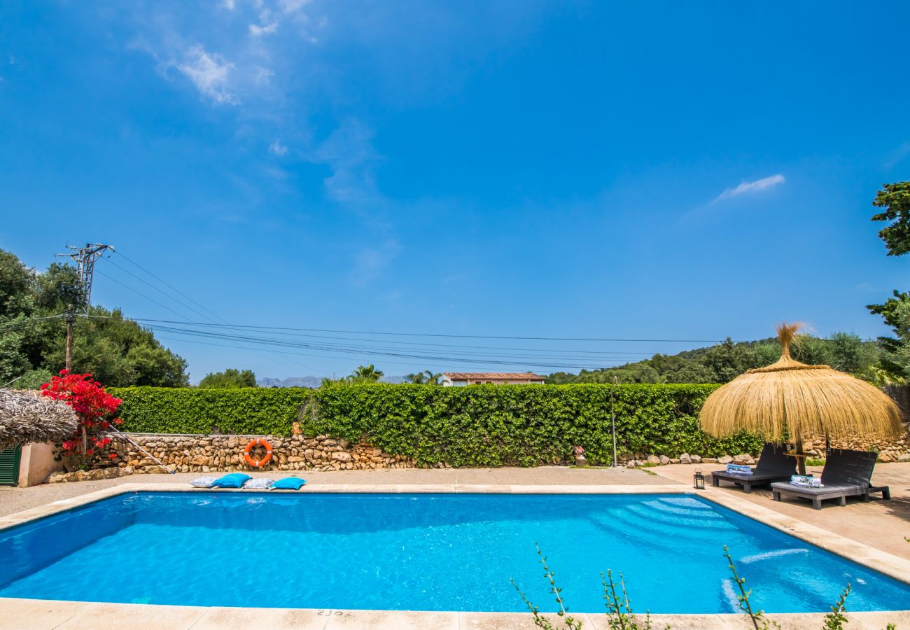 Maison à Alcudia - Maison de pierres Es Pujolet avec piscine à Alcudia