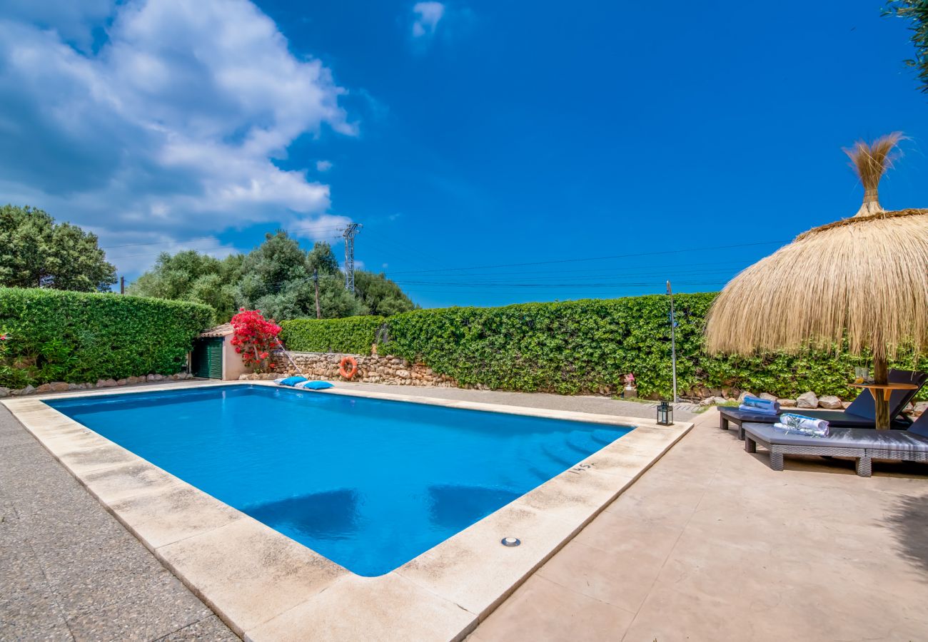 Maison à Alcudia - Maison de pierres Es Pujolet avec piscine à Alcudia