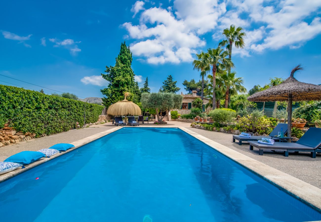 Maison à Alcudia - Maison de pierres Es Pujolet avec piscine à Alcudia