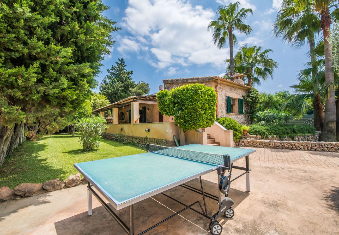 Maison à Alcudia - Maison de pierres Es Pujolet avec piscine à Alcudia