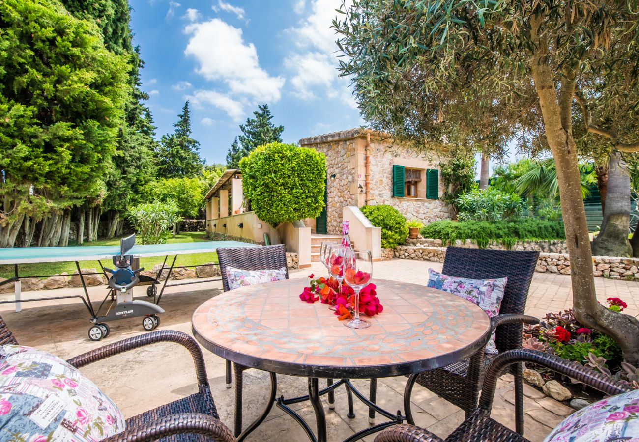 Maison à Alcudia - Maison de pierres Es Pujolet avec piscine à Alcudia