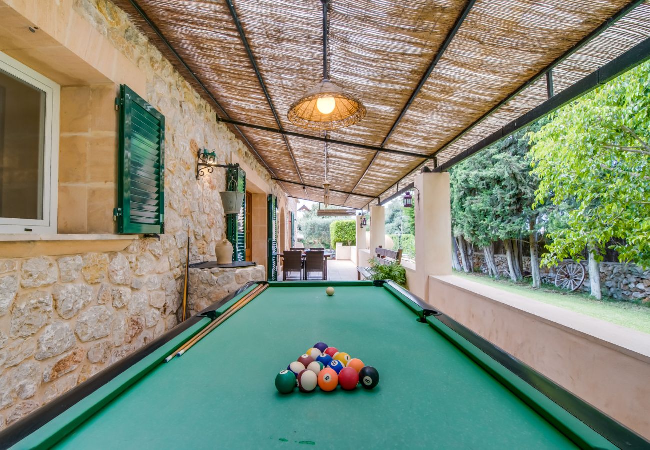 Maison à Alcudia - Maison de pierres Es Pujolet avec piscine à Alcudia