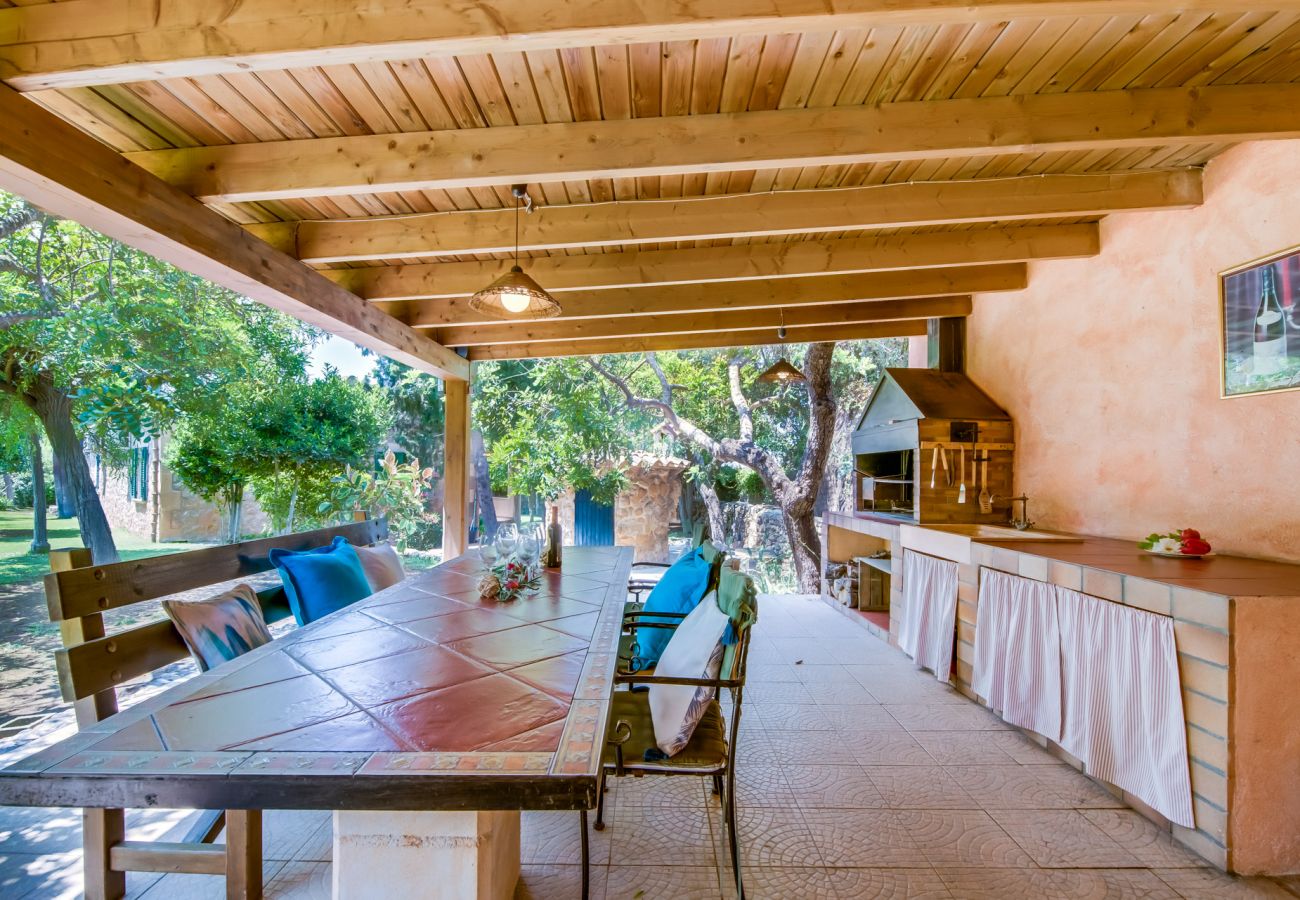 Maison à Alcudia - Maison de pierres Es Pujolet avec piscine à Alcudia