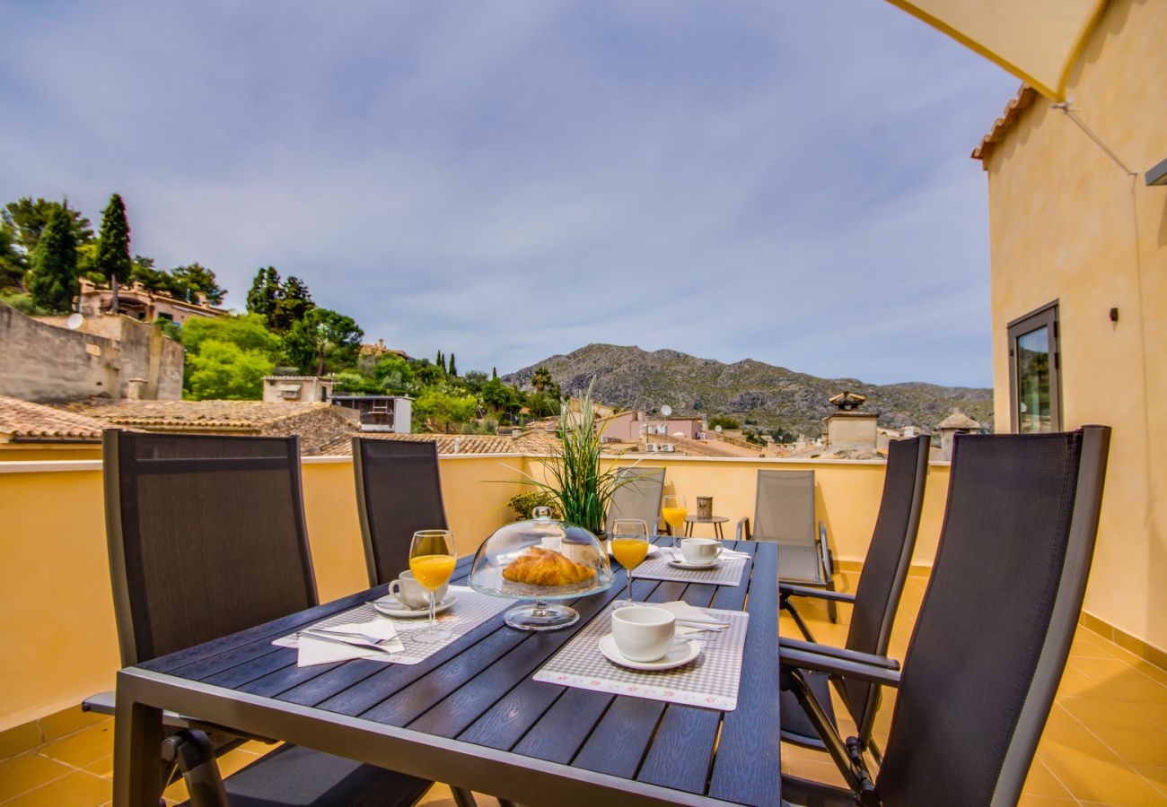 Maison avec terrasse près de la mer et des montagnes à Majorque