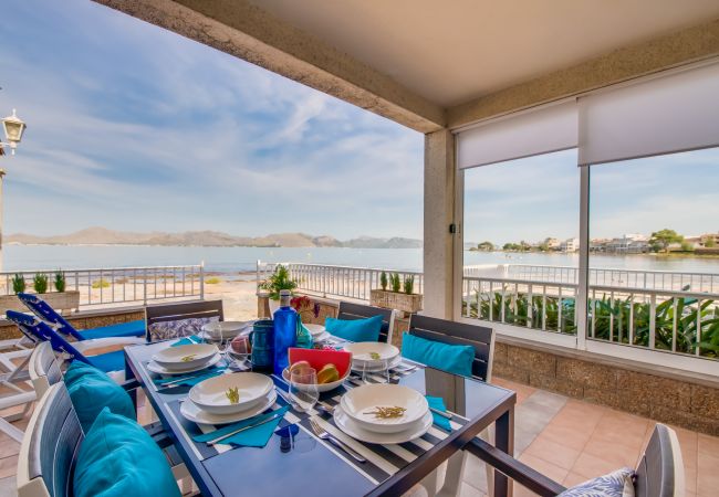 Maison en première ligne de mer à Fortalesa à Alcudia