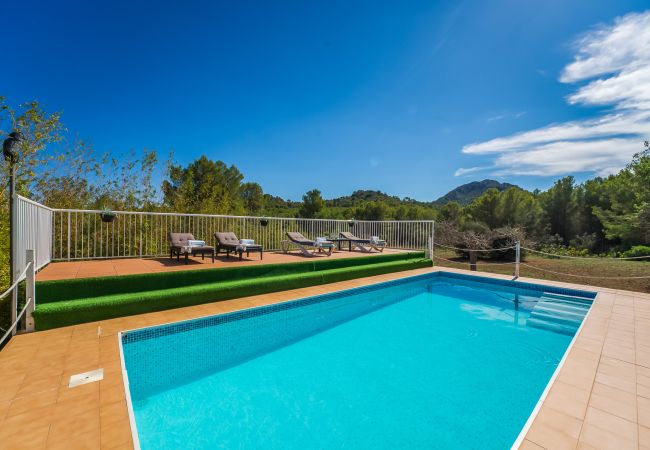  Finca Can Caragol Font de sa Cala avec piscine