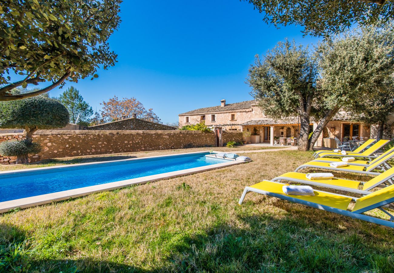 Domaine à Sencelles - Finca avec piscine Can Gelat à Majorque.