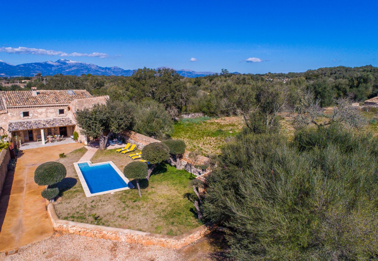 Domaine à Sencelles - Finca avec piscine Can Gelat à Majorque.