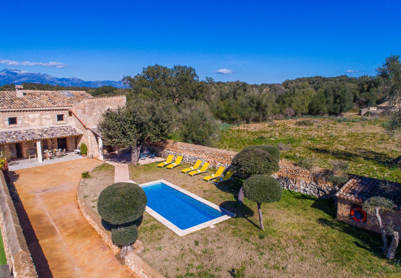 Domaine à Sencelles - Finca avec piscine Can Gelat à Majorque.