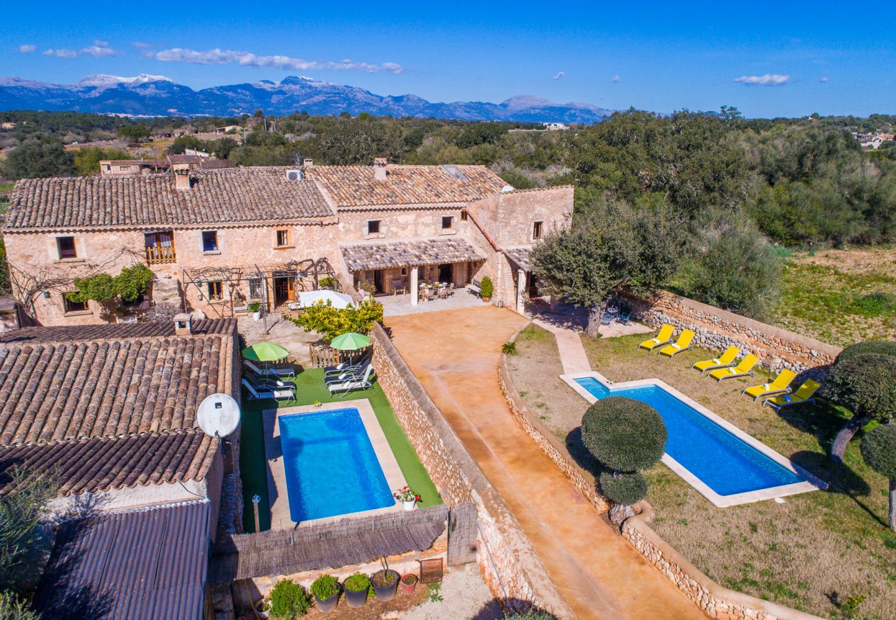 Domaine à Sencelles - Finca avec piscine Finca Maria Costitx à Majorque