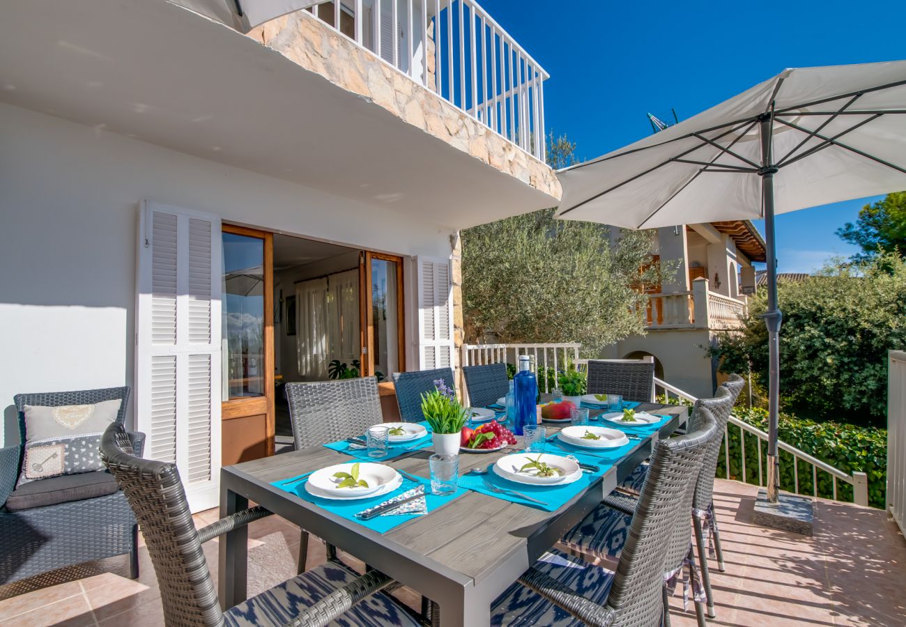 Maison à Alcanada - Maison avec vue sur la mer Golf Alcudia près de la plage