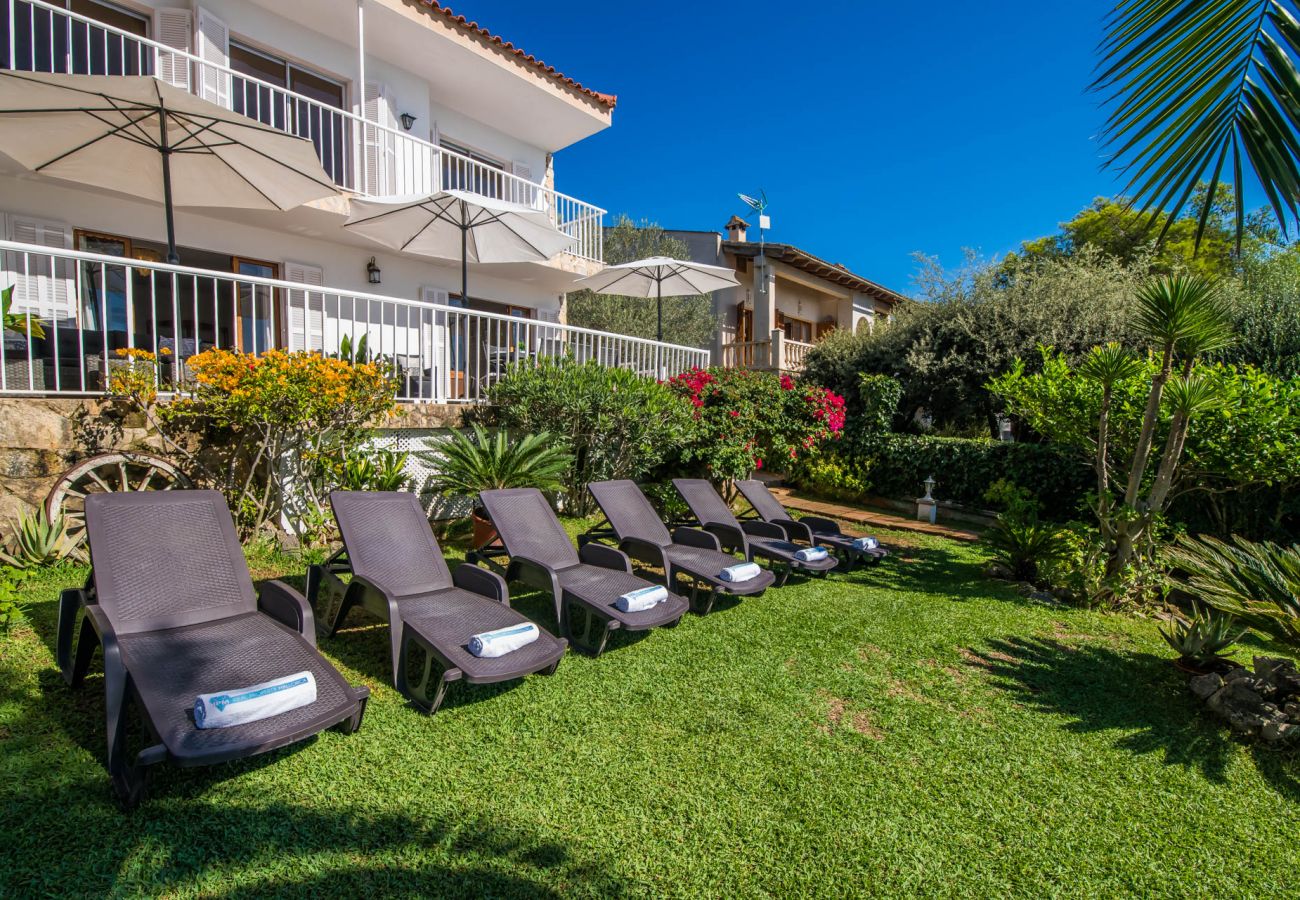 Maison à Alcanada - Maison avec vue sur la mer Golf Alcudia près de la plage