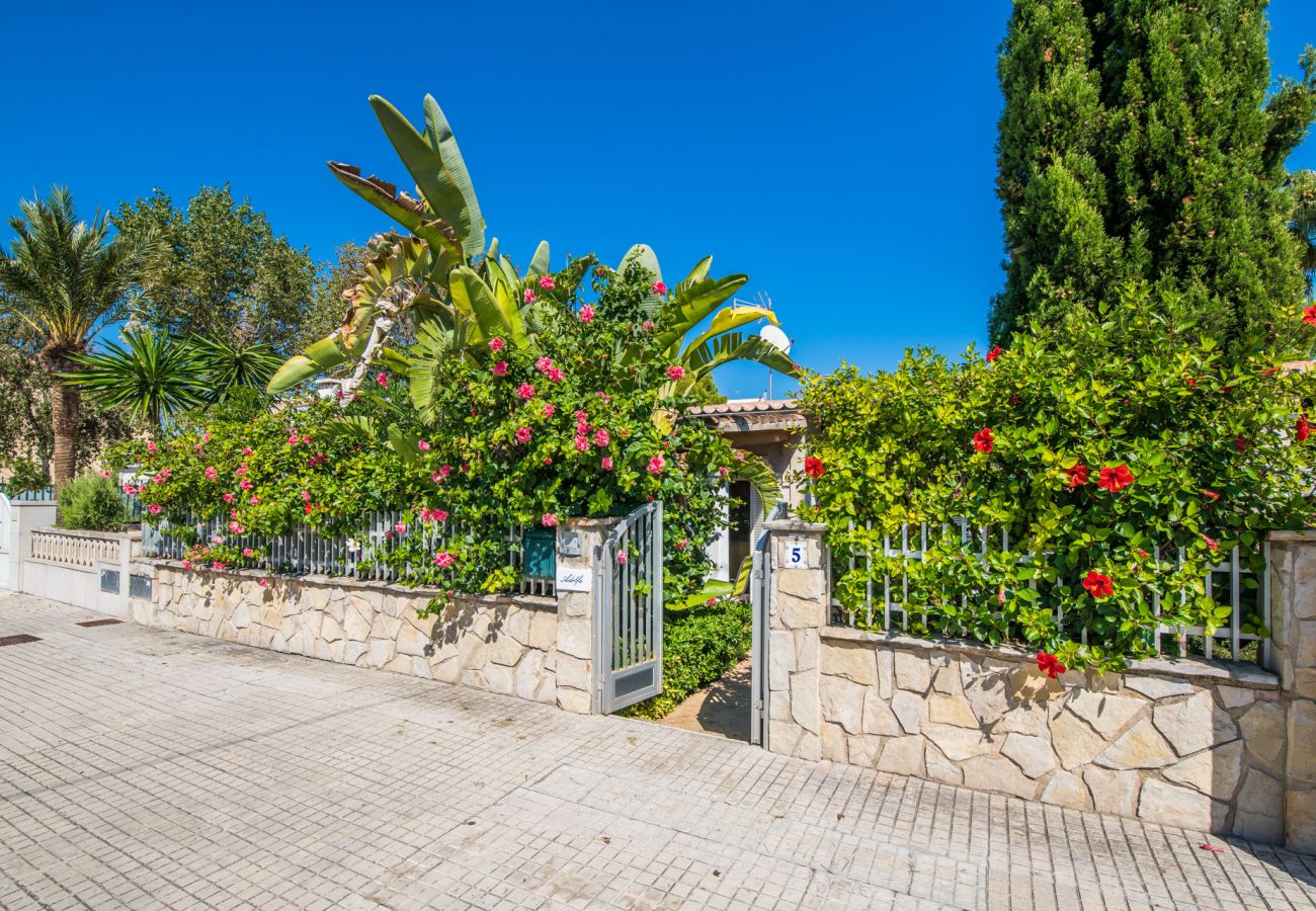 Maison à Puerto de Alcudia - Maison à Alcudia Adelfa près de la plage