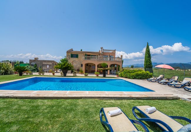 Finca rurale majorquine avec piscine et vue