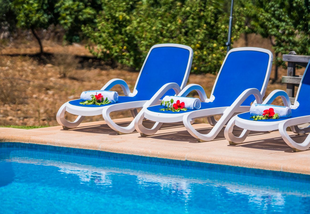 Domaine à Capdepera - Finca rurale avec grande piscine Mamici à Majorque