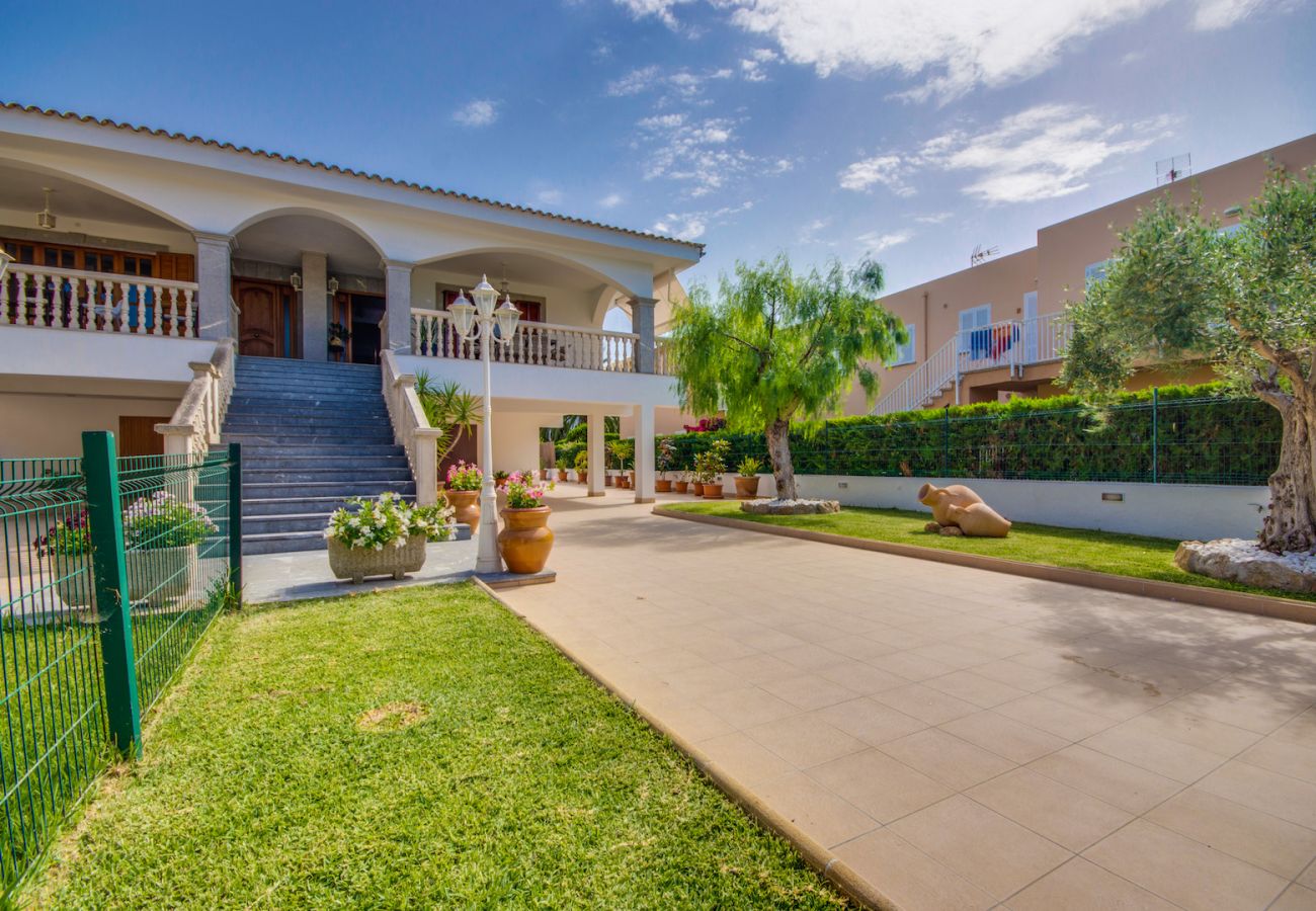 Maison à Alcudia - Casa Flor avec piscine près de la plage d'Alcudia à Majorque