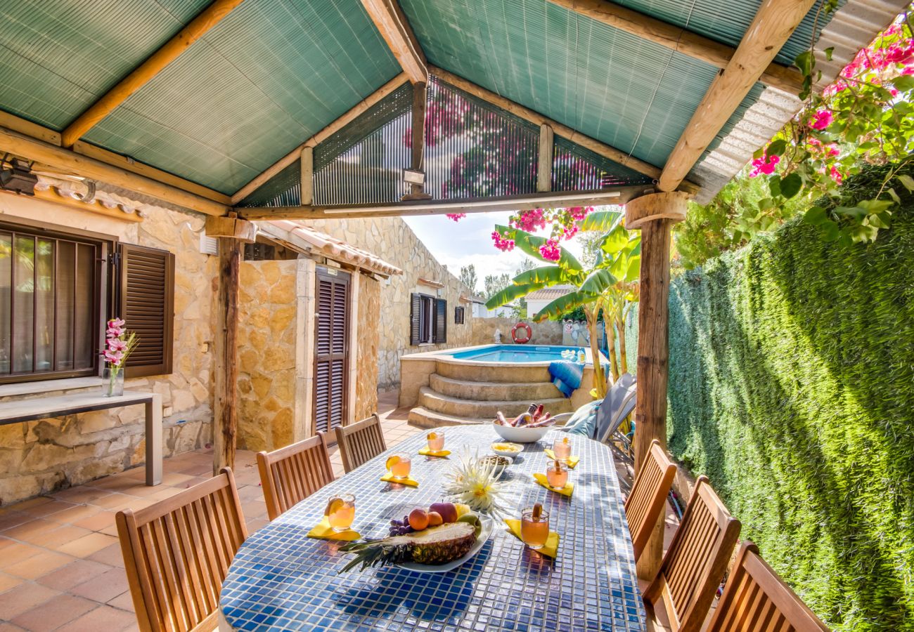 Maison avec piscine et terrasse à Puerto de Alcudia.