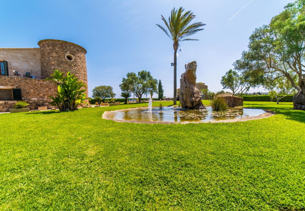 Maison à Sa Pobla - Finca rustique à Majorque Can Colis avec piscine