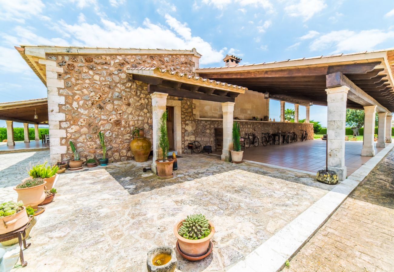 Maison à Sa Pobla - Finca rustique à Majorque Can Colis avec piscine