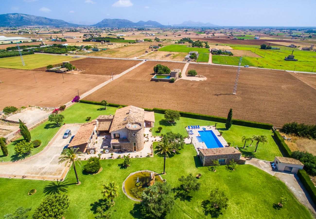 Maison à Sa Pobla - Finca rustique à Majorque Can Colis avec piscine