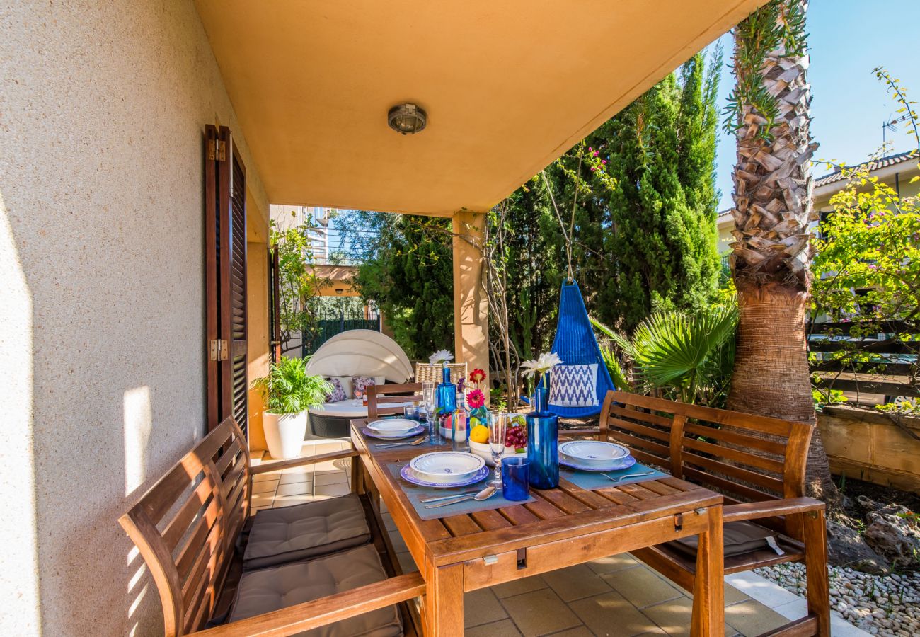 Maison avec jardin et barbecue près de la plage d'Alcudia