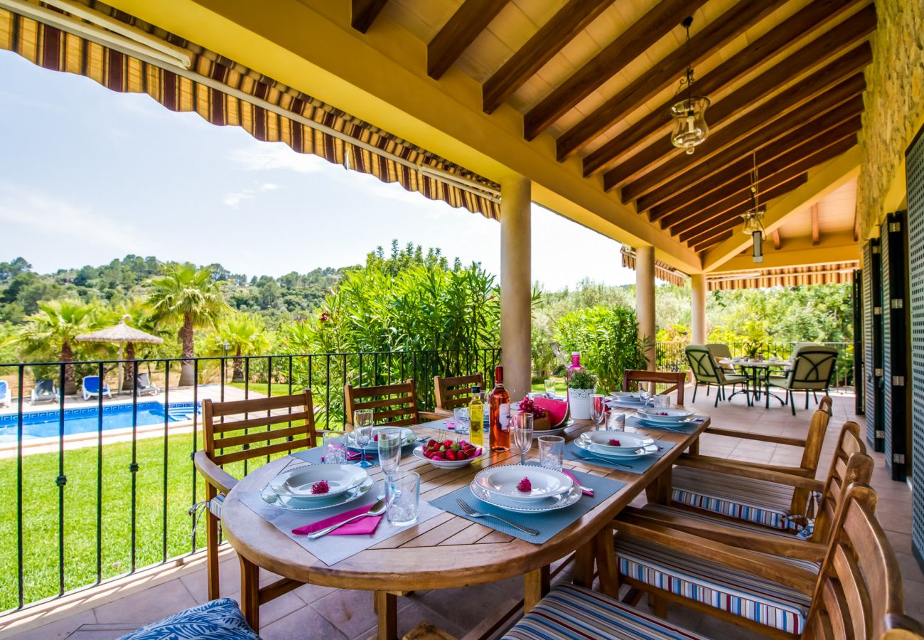 Domaine avec barbecue et piscine à Majorque 