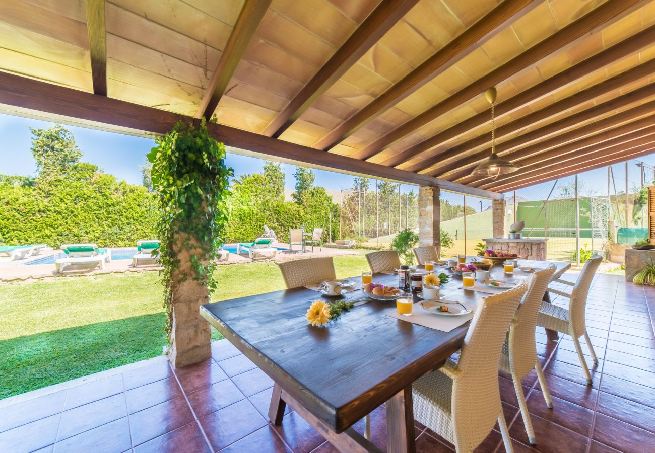 Domaine à Pollensa - Finca rurale à Pollensa Es Moli avec piscine