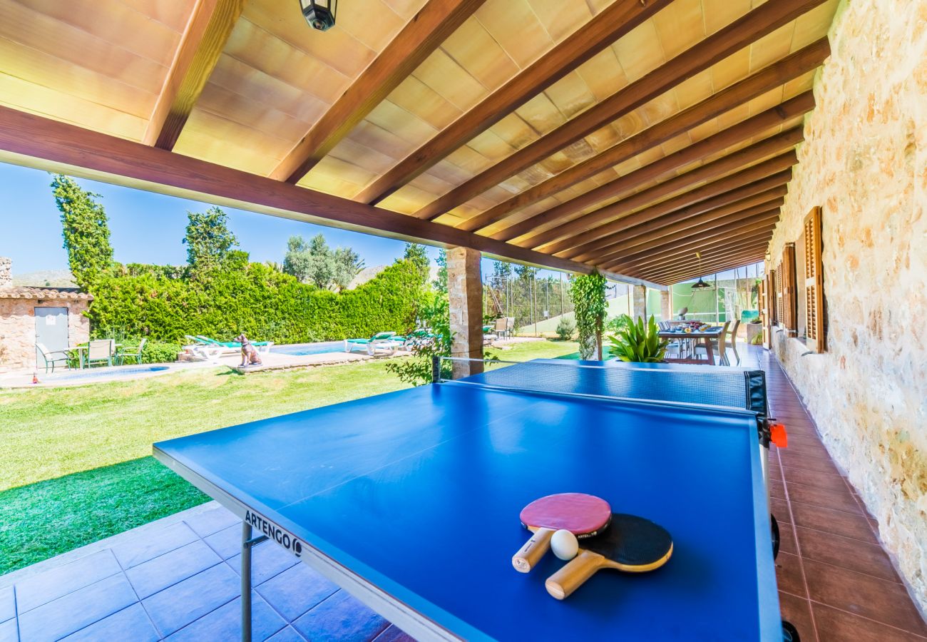  une finca avec divertissements, baby-foot et table de ping-pong