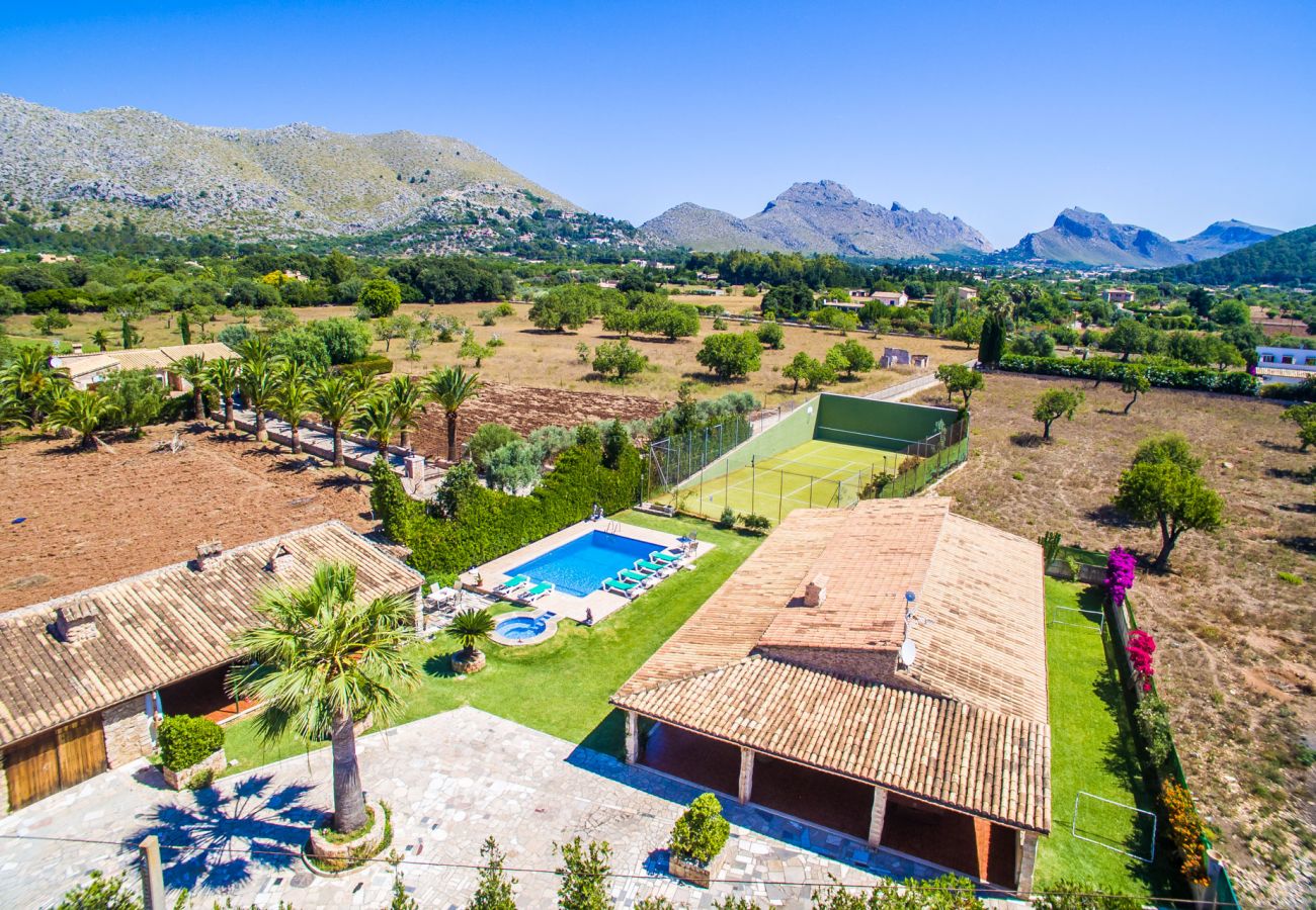 Domaine à Pollensa - Finca rurale à Pollensa Es Moli avec piscine