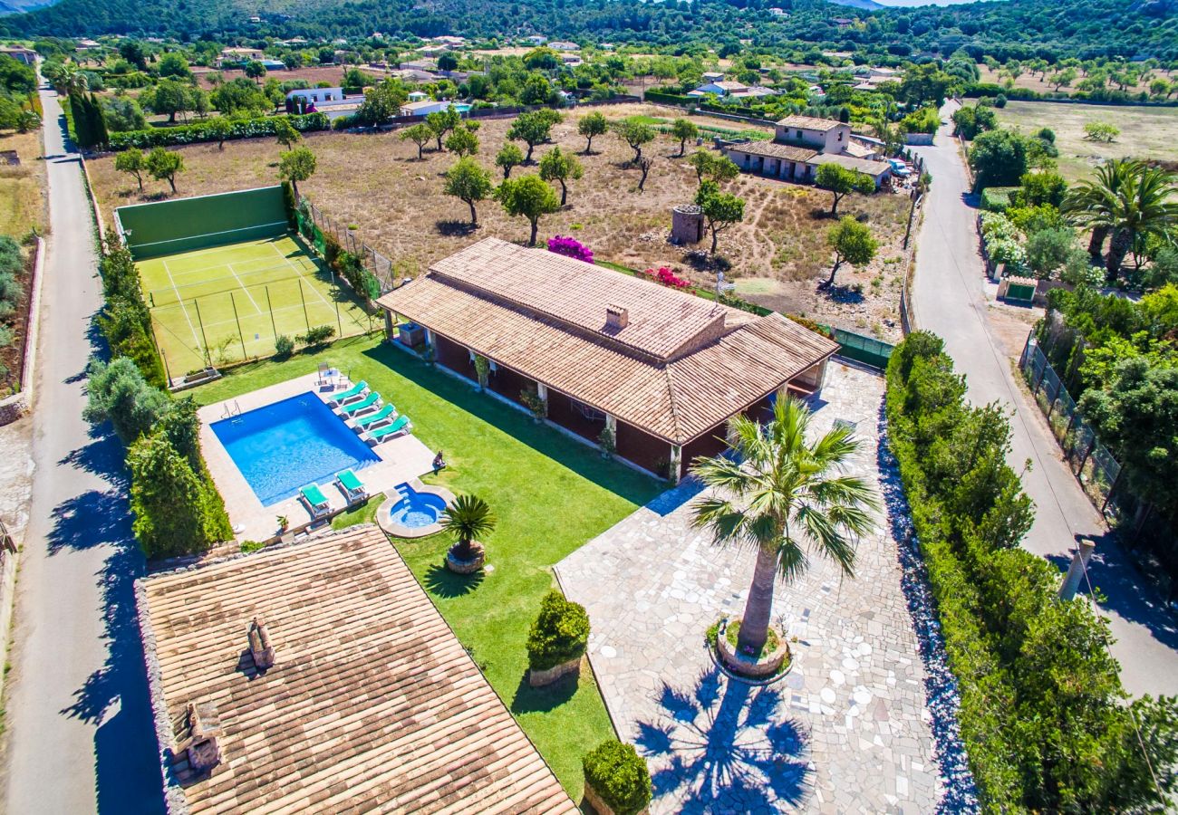 Domaine à Pollensa - Finca rurale à Pollensa Es Moli avec piscine