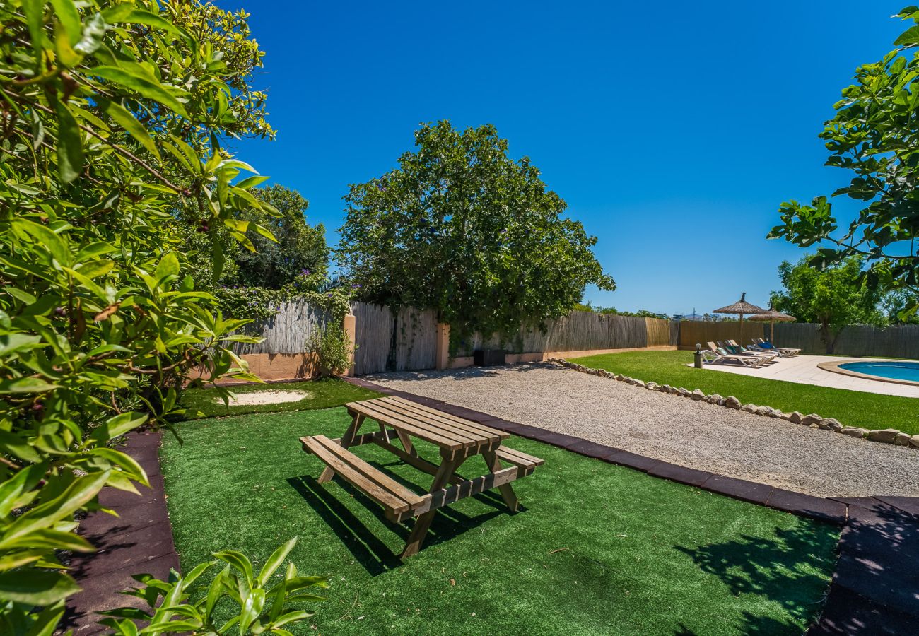 Maison à Alcudia - Finca Toni &agrave; Alcudia avec piscine proche de la plage