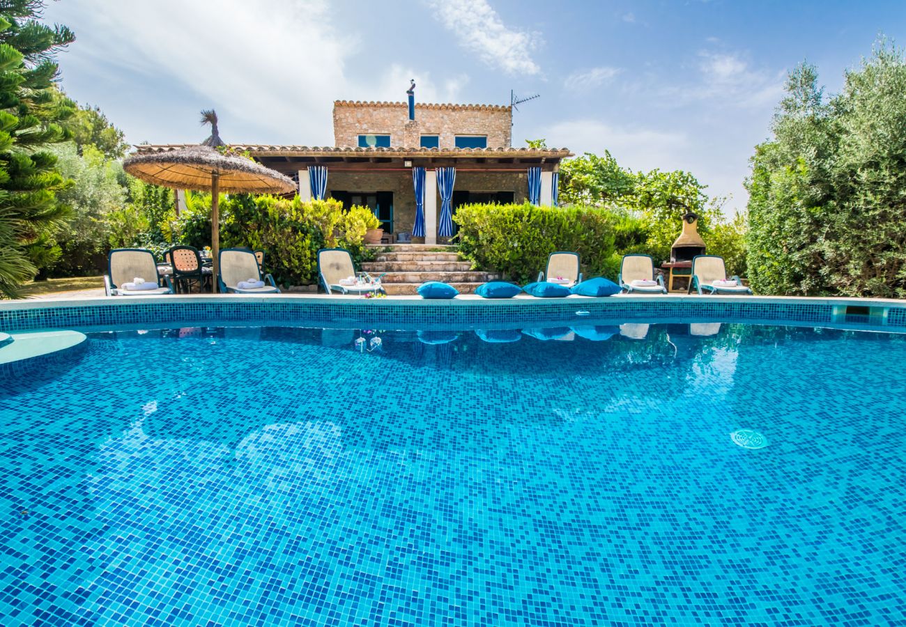 Maison rustique avec piscine et barbecue à Majorque