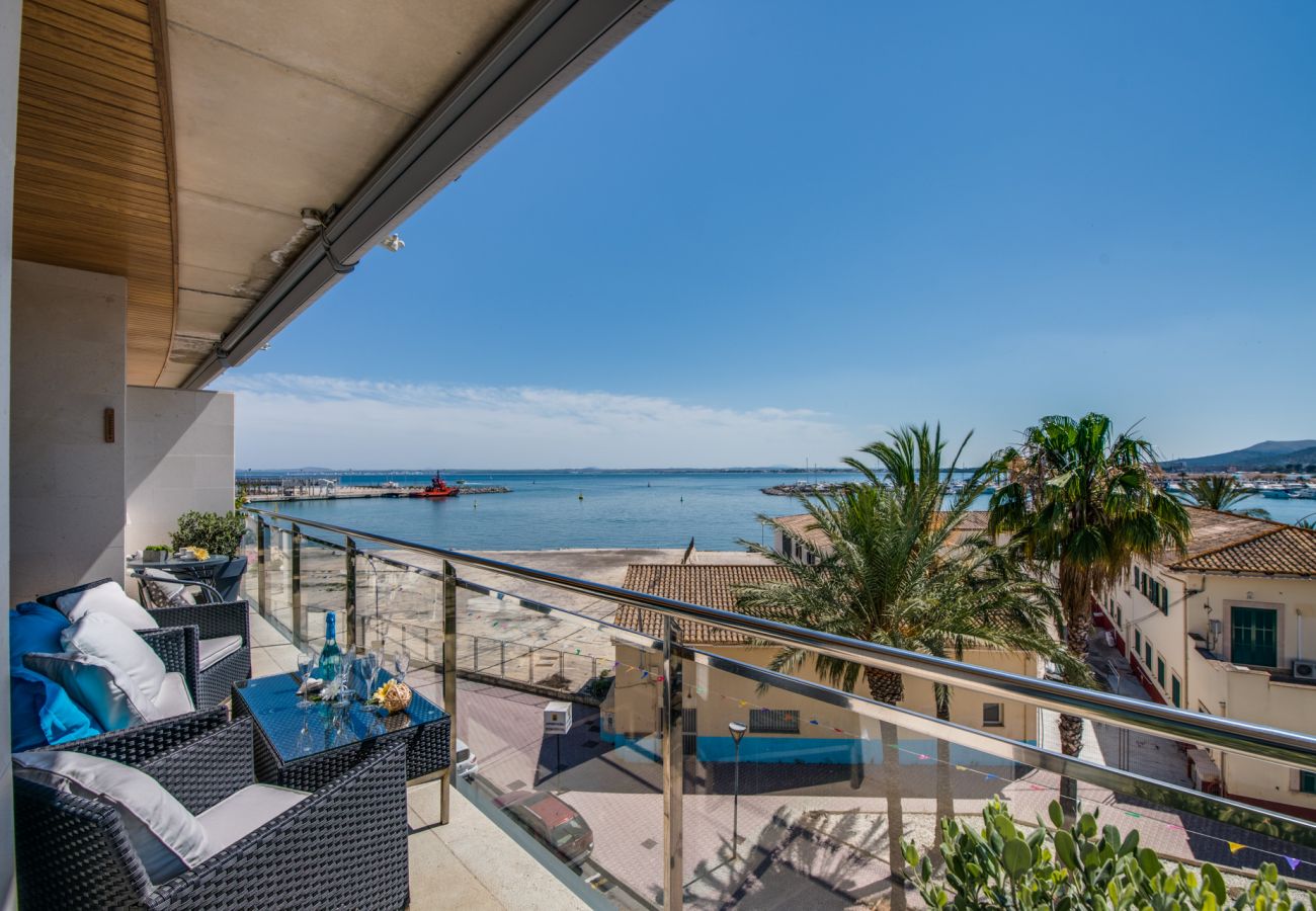 Appartement à Puerto de Alcudia - Appartement Alcudia Portobello avec vue sur la mer