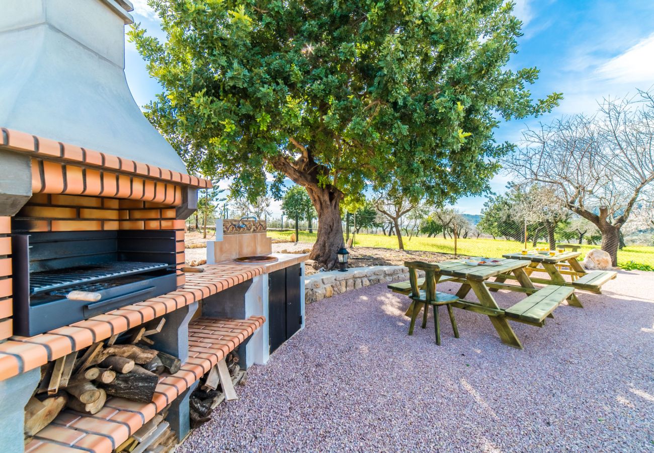 Domaine à Selva - Finca Puig den Guardiola avec vue sur la montagne