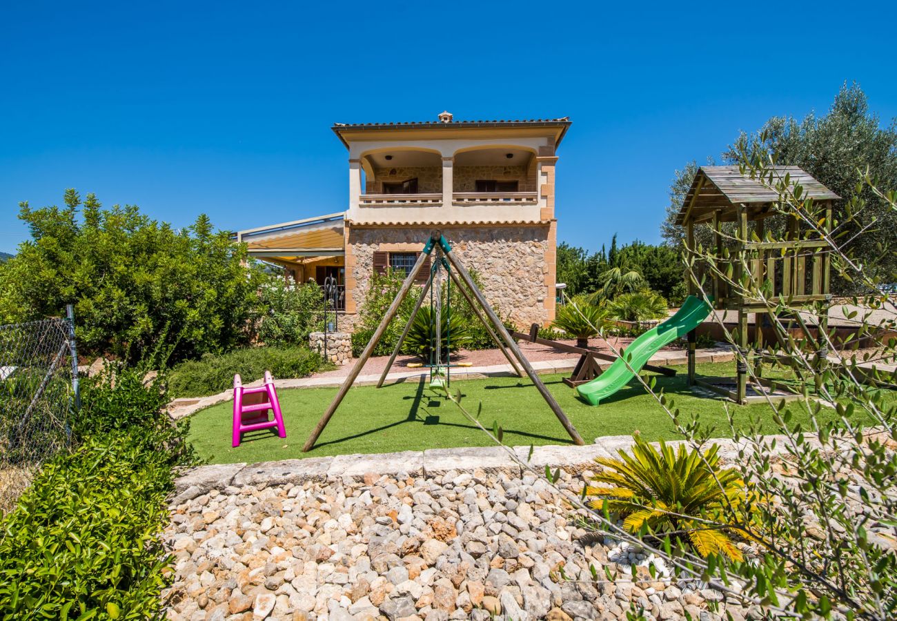 Domaine à Selva - Finca Puig den Guardiola avec vue sur la montagne