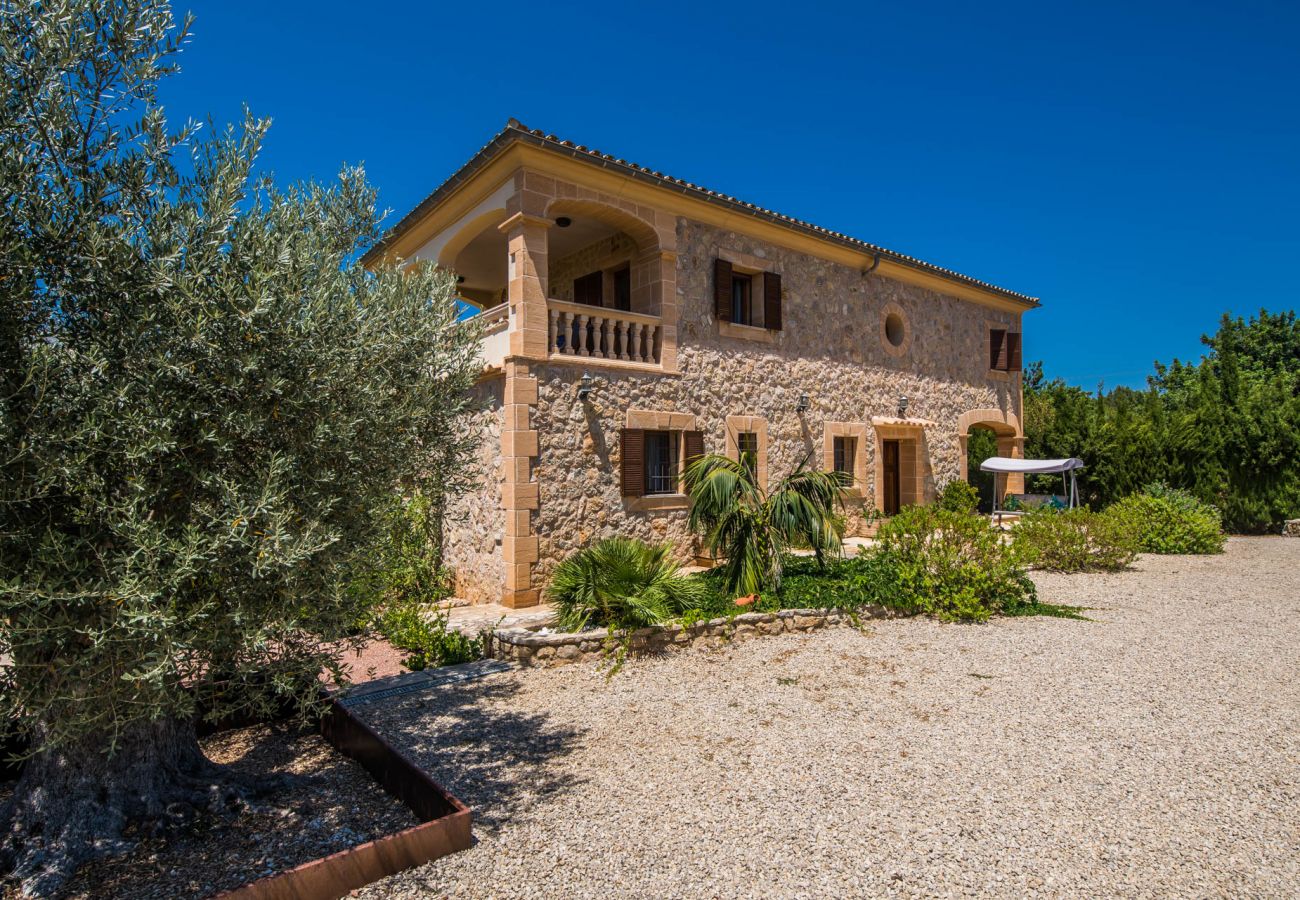 Domaine à Selva - Finca Puig den Guardiola avec vue sur la montagne