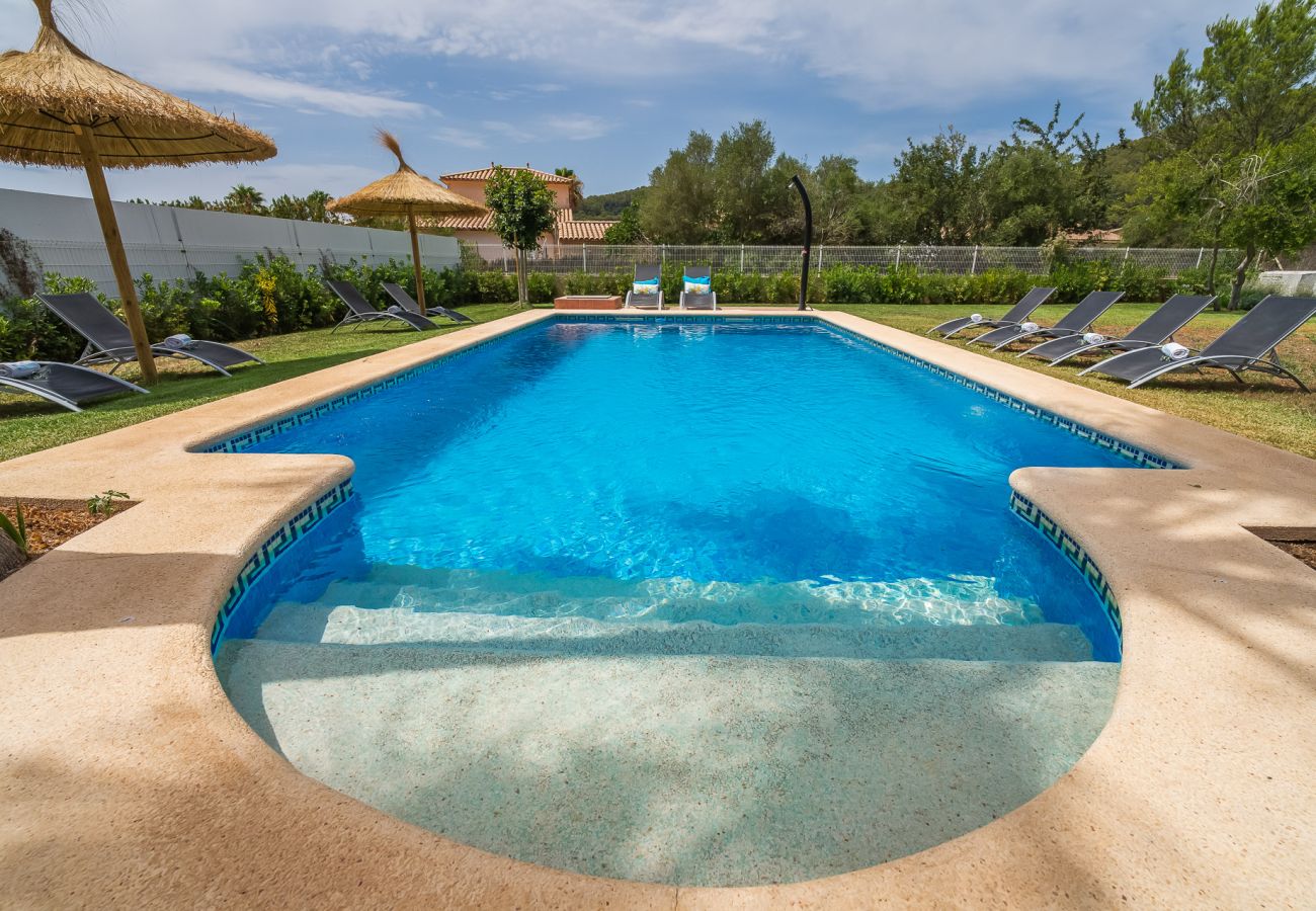 Maison à Crestatx - Villa avec barbecue Romana et piscine privée à Majorque.