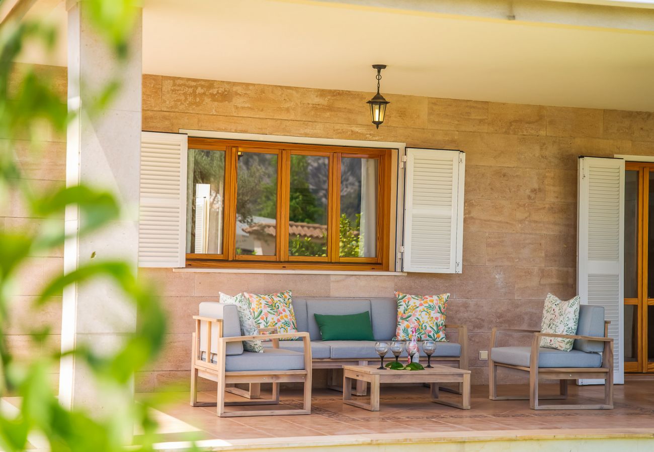 Maison à Crestatx - Villa avec barbecue Romana et piscine privée à Majorque.