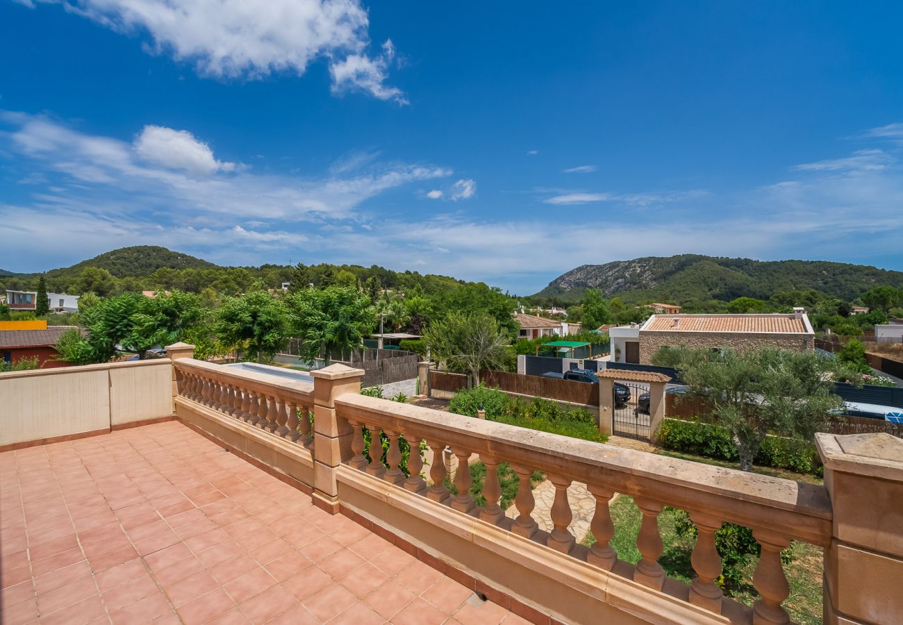 Maison à Crestatx - Villa avec barbecue Romana et piscine privée à Majorque.