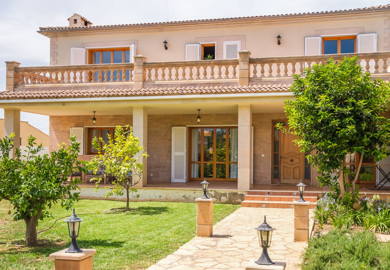 Maison à Crestatx - Villa avec barbecue Romana et piscine privée à Majorque.