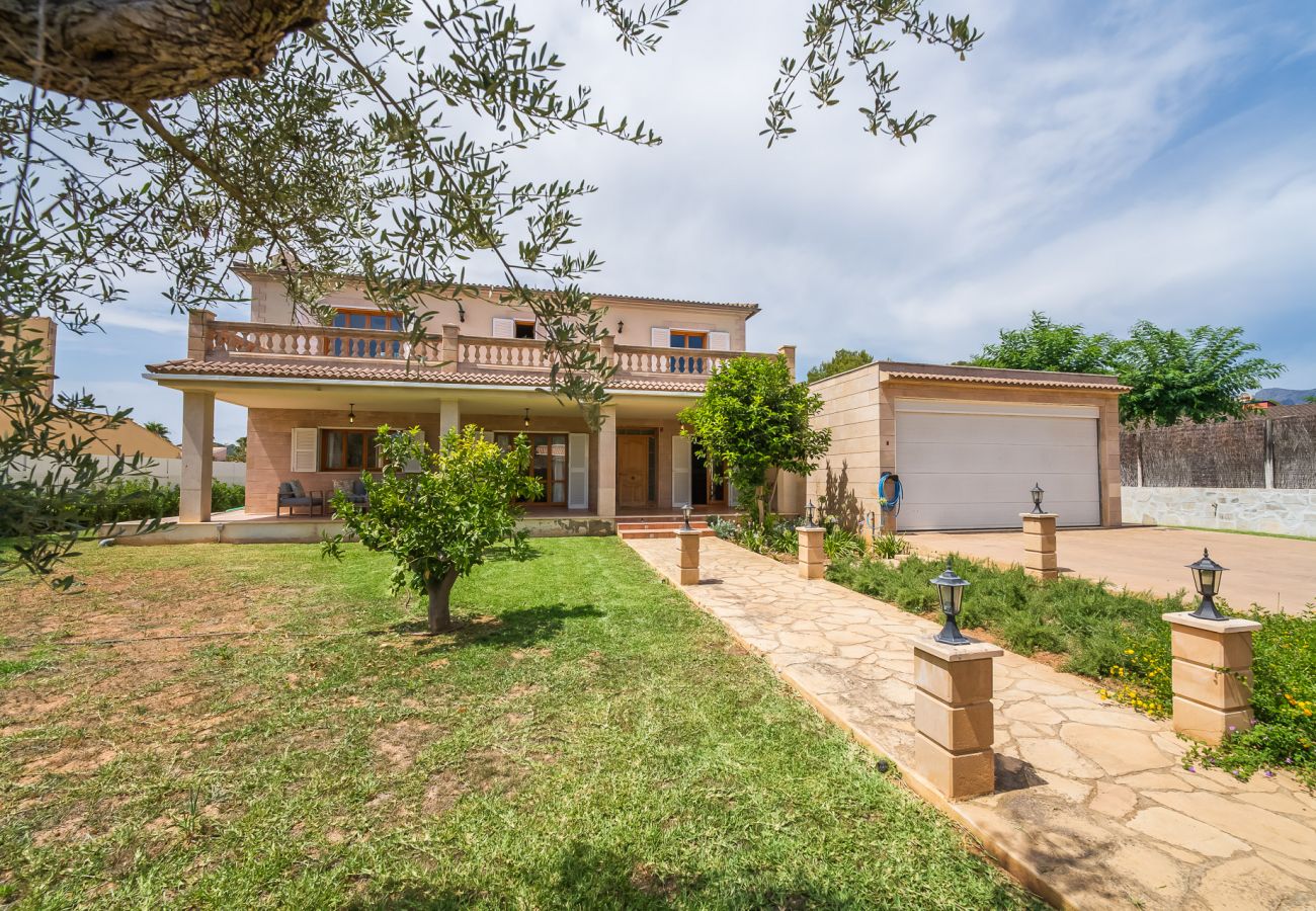 Maison à Crestatx - Villa avec barbecue Romana et piscine privée à Majorque.