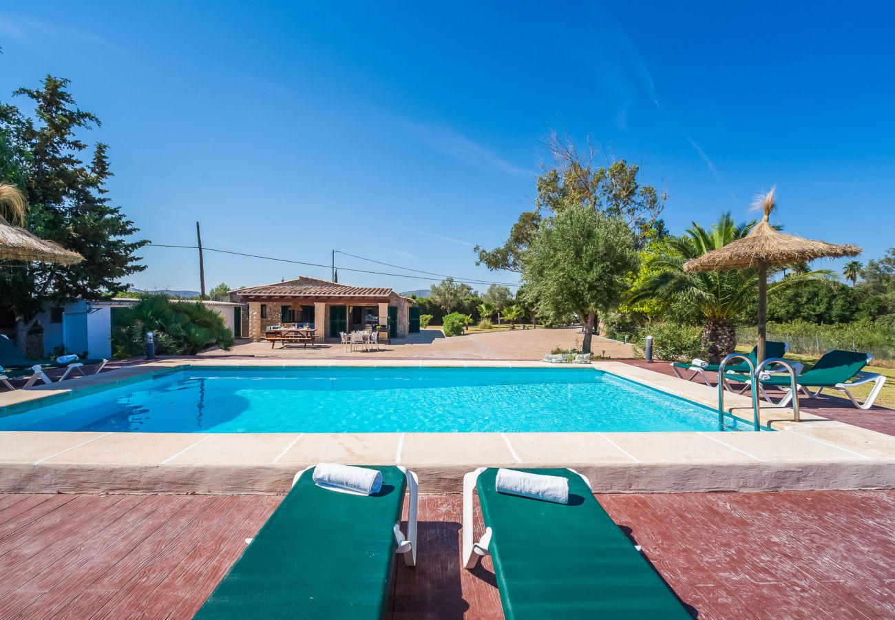 Domaine à Puerto Pollensa - Finca près de la mer Ses Rotes avec piscine à Pollensa