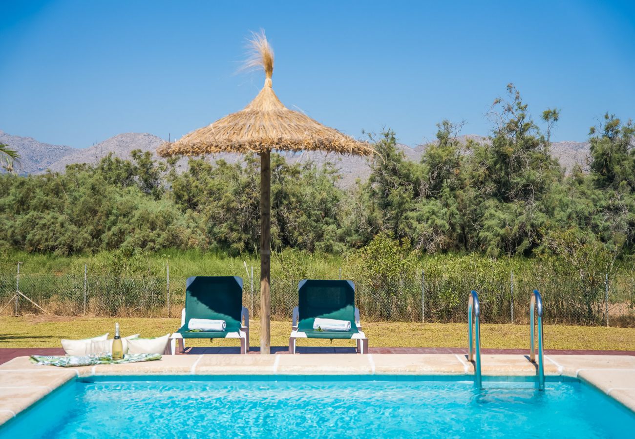 Domaine à Puerto Pollensa - Finca près de la mer Ses Rotes avec piscine à Pollensa