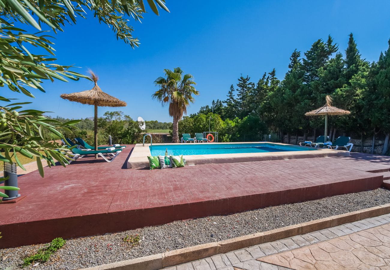 Domaine à Puerto Pollensa - Finca près de la mer Ses Rotes avec piscine à Pollensa